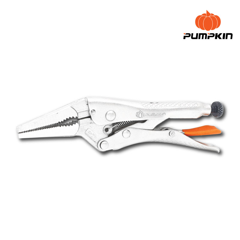 Pinza de presión punta larga 9"