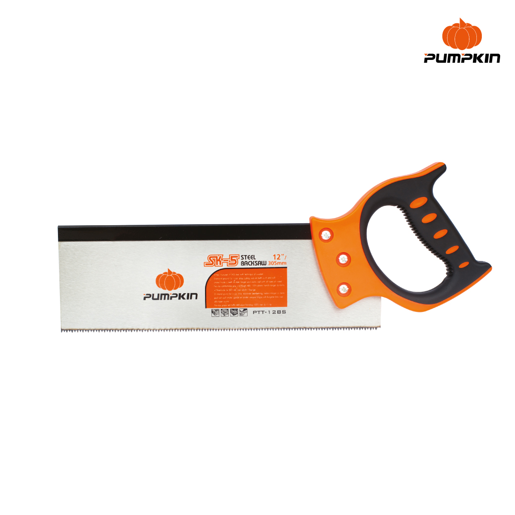 Serrucho costilla 12" con caja de inglete