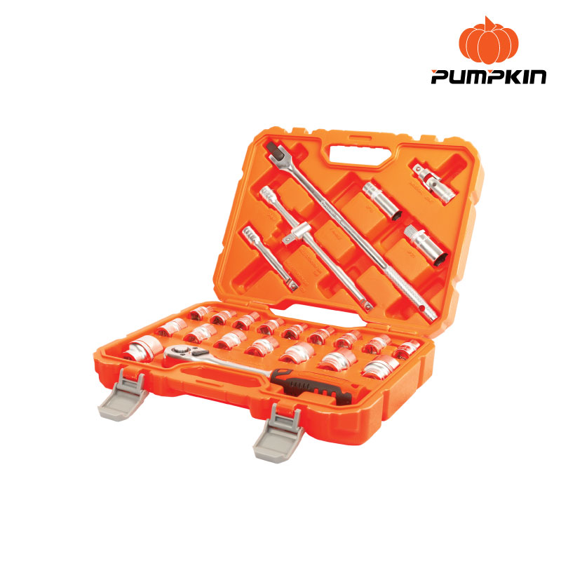 Juego de bocallaves y accesorios de 1/2" - milimétricos - 25 piezas - Image 6