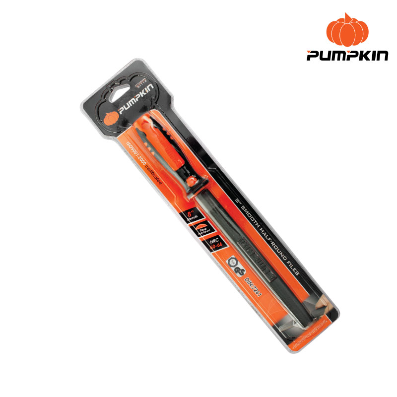 Lima media caña con cabo 8" bastarda - Image 3