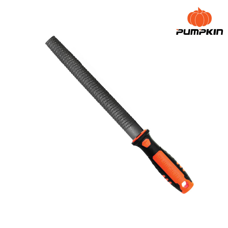 Escofina media caña con cabo 10" bastarda