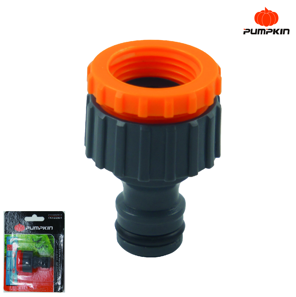 Adaptador para canilla de 1/2" y 3/4"