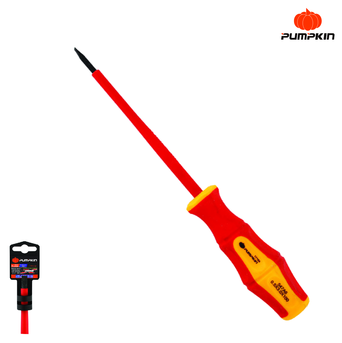 Destornillador 1000V punta plana 3 x 100mm - Image 2