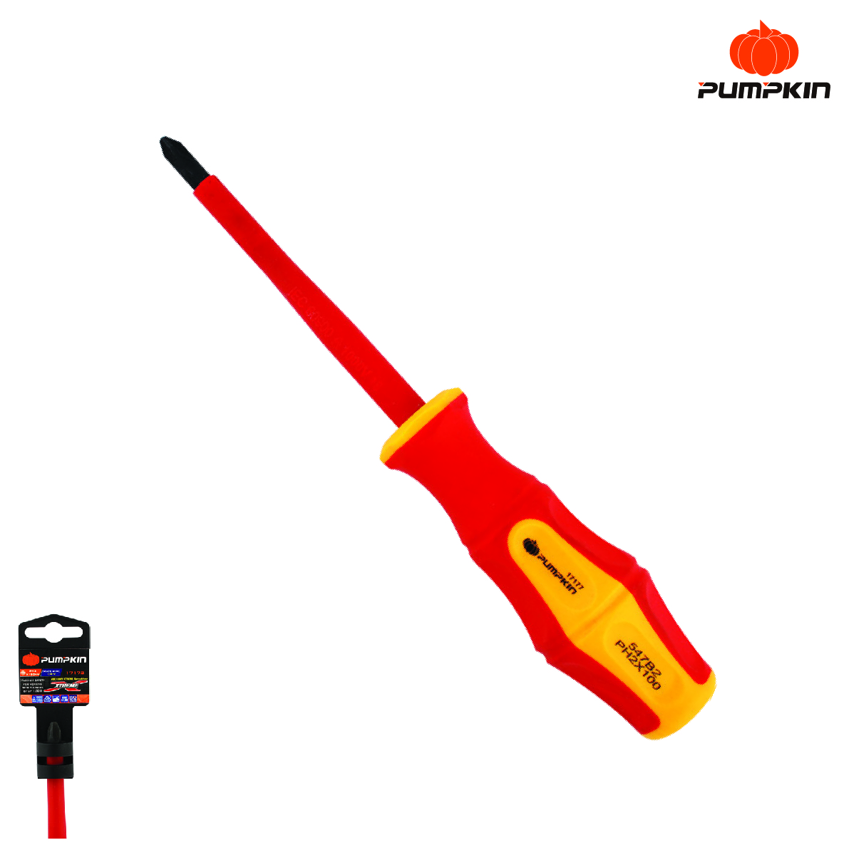 Destornillador 1000V punta Phillips PH0 x 60mm