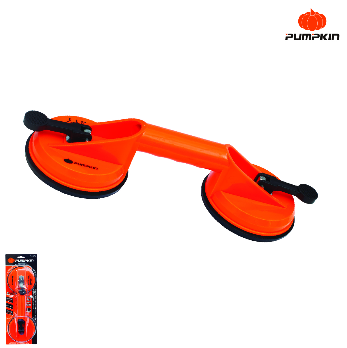 Ventosa plástica para vidrio doble - 60kg