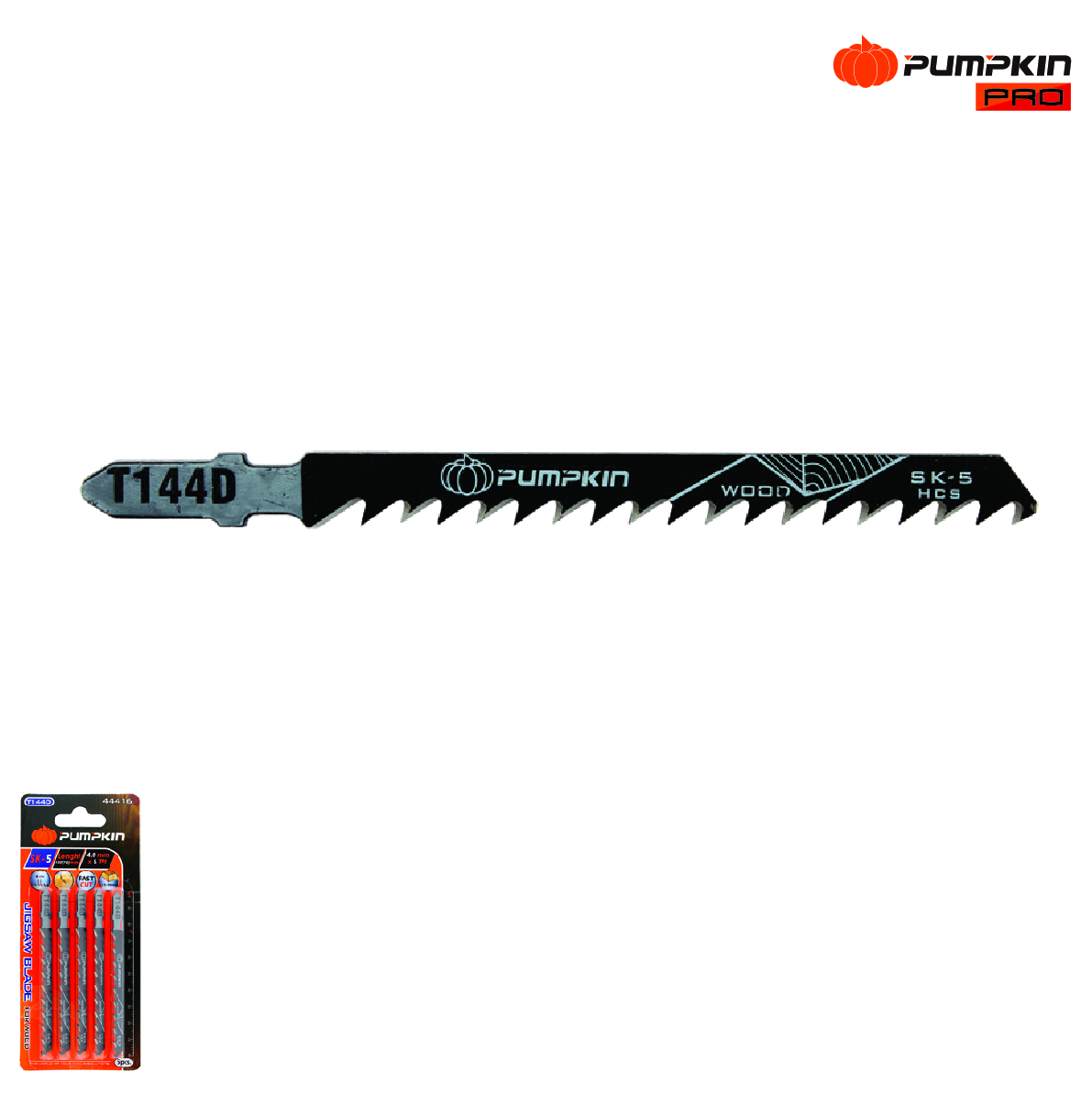 Set de 5 hojas de calar para madera - 6 tpi - 100mm