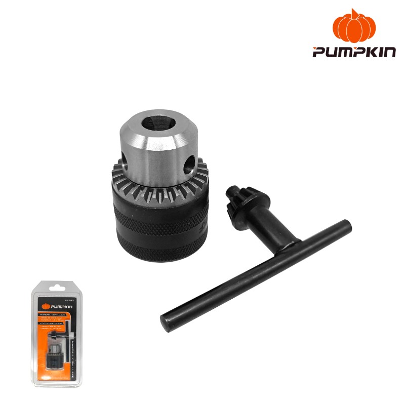 Mandril 10mm - 3/8" x 24 rosca hembra con llave