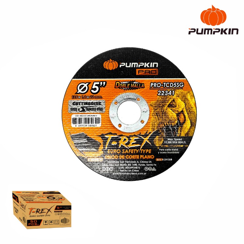 Disco de corte OA plano - 125mm x 1.2mm