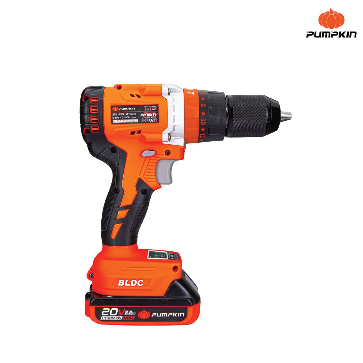 Taladro atornillador percutor 20V - 13mm - Image 2